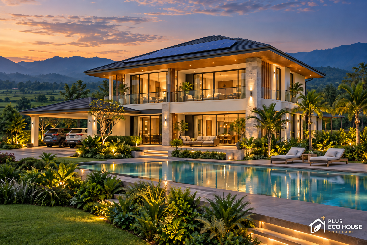 Deluxe Villa · Architectural concept